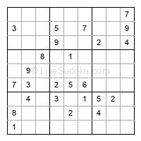 Play evil daily sudoku number 1767325