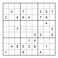 Play evil daily sudoku number 1768462