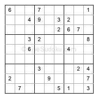 Play evil daily sudoku number 1776328