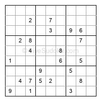 Play evil daily sudoku number 1779778