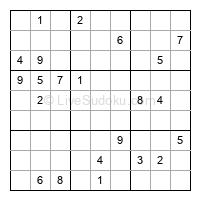 Play evil daily sudoku number 1800522