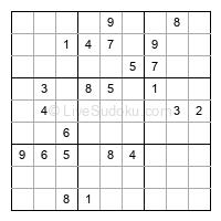 Play evil daily sudoku number 1801879