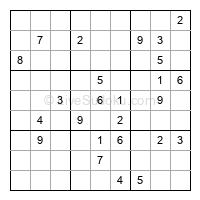 Play evil daily sudoku number 1811692