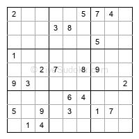 Play evil daily sudoku number 1812970