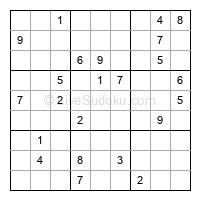 Play evil daily sudoku number 1819946