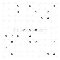 Play evil daily sudoku number 1823642