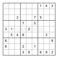 Play evil daily sudoku number 1824230