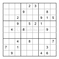 Play evil daily sudoku number 1827148