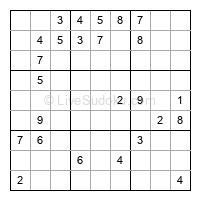 Play evil daily sudoku number 1835213