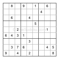 Play evil daily sudoku number 1857366