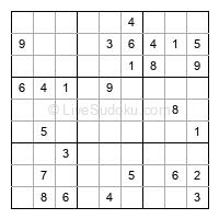 Play evil daily sudoku number 1869637