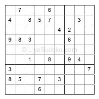 Play evil daily sudoku number 1901899