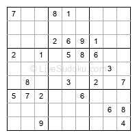 Play evil daily sudoku number 1901909
