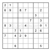 Play evil daily sudoku number 1907033