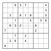 Play evil daily sudoku number 1909750