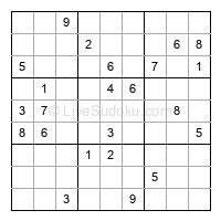 Play evil daily sudoku number 1938384