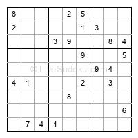Play evil daily sudoku number 1944039