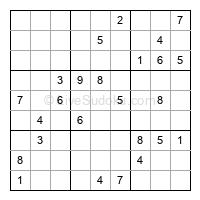 Play evil daily sudoku number 1944867