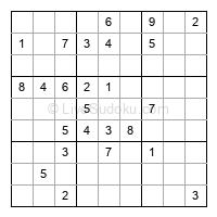 Play evil daily sudoku number 1946745