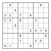 Play evil daily sudoku number 1948211