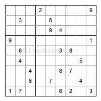 Play evil daily sudoku number 1960722