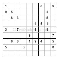 Play evil daily sudoku number 1969817