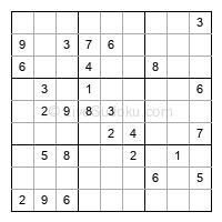 Play evil daily sudoku number 1972102