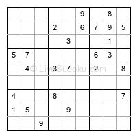 Play hard daily sudoku number 1005425