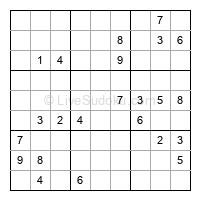 Play hard daily sudoku number 1011356
