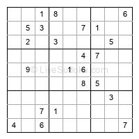 Play hard daily sudoku number 1012774