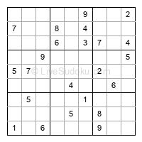Play hard daily sudoku number 1018412