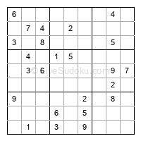 Play hard daily sudoku number 1033469
