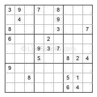 Play hard daily sudoku number 1037941
