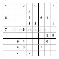 Play hard daily sudoku number 1047784