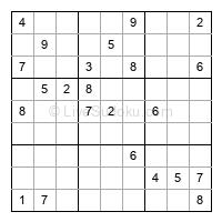 Play hard daily sudoku number 1071064
