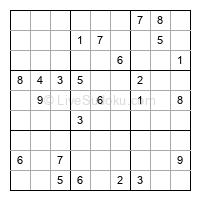 Play hard daily sudoku number 1086081