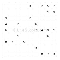 Play hard daily sudoku number 1086502