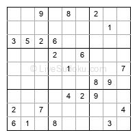 Play hard daily sudoku number 1090717