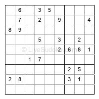 Play hard daily sudoku number 1101514