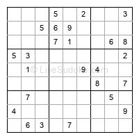Play hard daily sudoku number 1105706