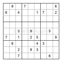 Play hard daily sudoku number 1113182