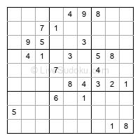 Play hard daily sudoku number 1132148