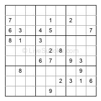 Play hard daily sudoku number 1136858