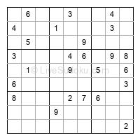 Play hard daily sudoku number 1144509