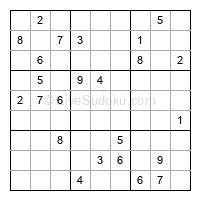 Play hard daily sudoku number 1160176