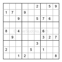 Play hard daily sudoku number 1173730