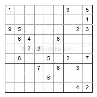 Play hard daily sudoku number 1188435