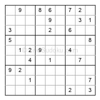 Play hard daily sudoku number 1207766