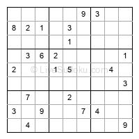 Play hard daily sudoku number 1245190