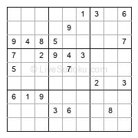 Play hard daily sudoku number 1255466